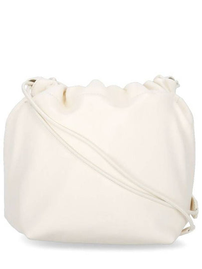 Drawstring Nappa Bucket Bag White - JIL SANDER - BALAAN 2