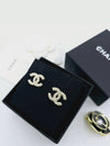 CC logo earrings pearl white gold A64766 - CHANEL - BALAAN 3