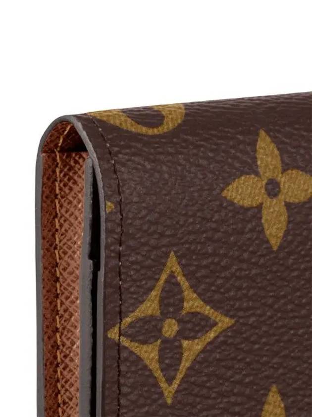 Enveloppe Carte De Visite Monogram Card Wallet Brown - LOUIS VUITTON - BALAAN 4