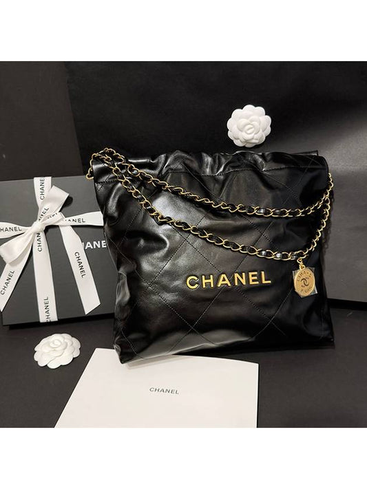 22 Bag Small Calfskin Chain Bag - CHANEL - BALAAN 1