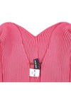 Le Maille Fralu Micro Charm Logo Crop Cardigan Pink - JACQUEMUS - BALAAN.