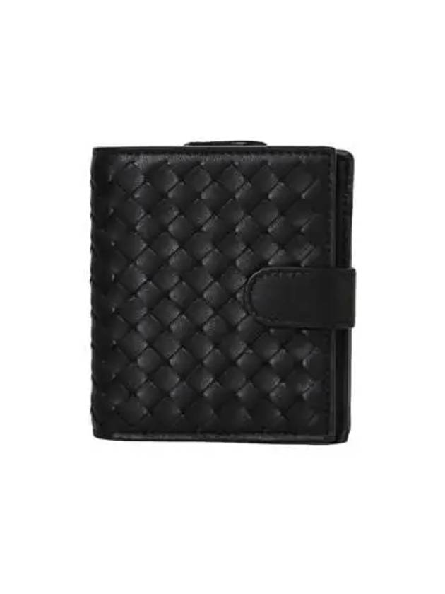 Intrecciato Half Wallet Black - BOTTEGA VENETA - BALAAN 2