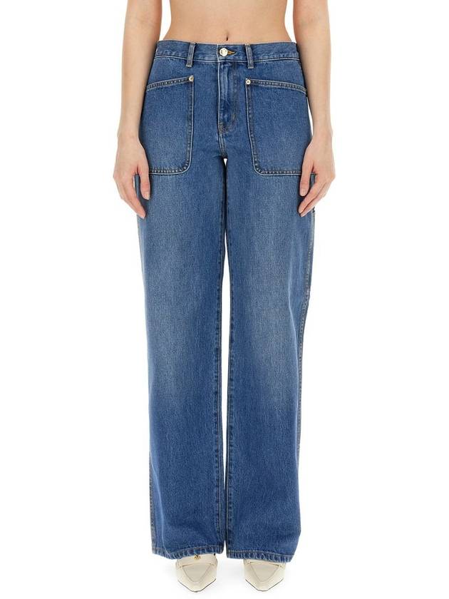 Tory Burch Cargo Jeans - TORY BURCH - BALAAN 1