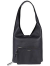 Buckle Hobo Shoulder Bag Black - SALVATORE FERRAGAMO - BALAAN 3