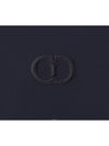 CD Icon Cotton Polo Shirt Navy - DIOR - BALAAN 4