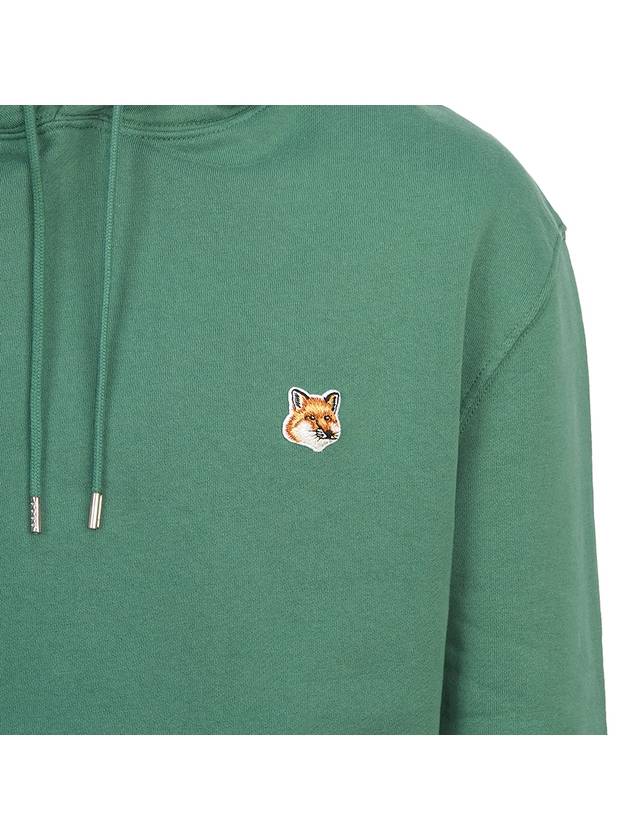 Fox Head Patch Regular Hoodie Teal Grey - MAISON KITSUNE - BALAAN 9