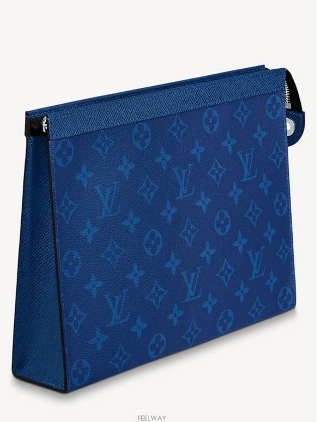 Pochette Voyage Pouch Bag Blue - LOUIS VUITTON - BALAAN 4