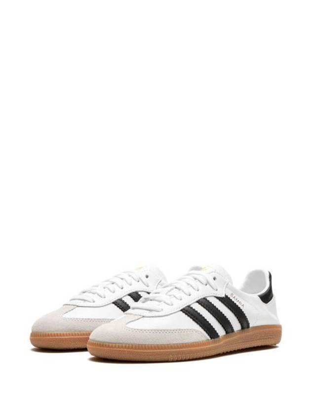 Samba Decon Leather Low Top Sneakers White - ADIDAS - BALAAN 4