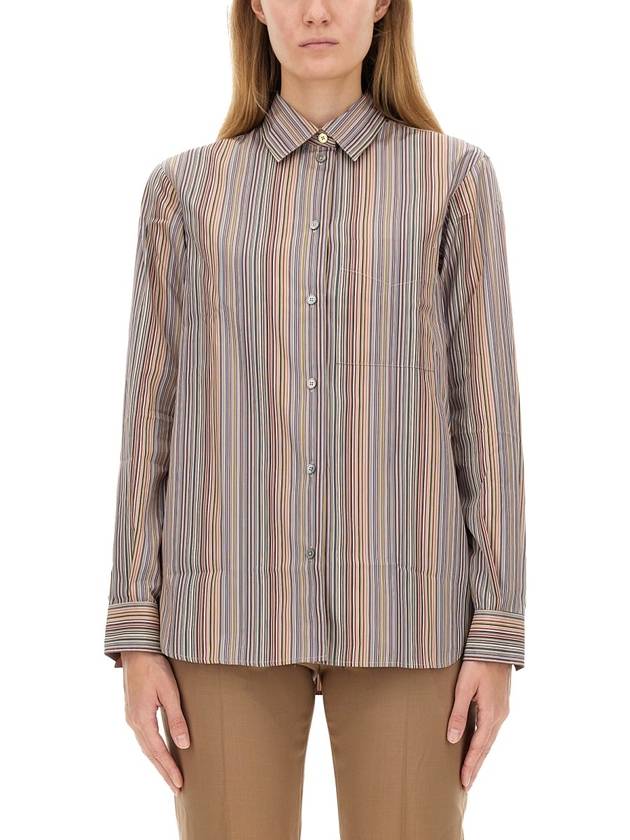 "SIGNATURE STRIPE" SHIRT - PAUL SMITH - BALAAN 3