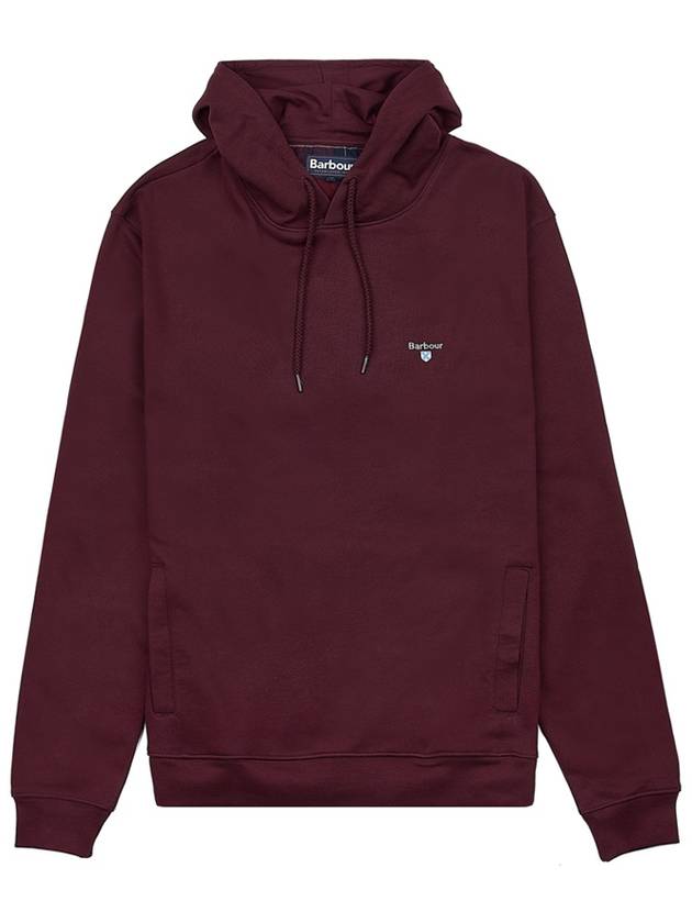 Grassington Hoodie Bordeaux - BARBOUR - BALAAN 11