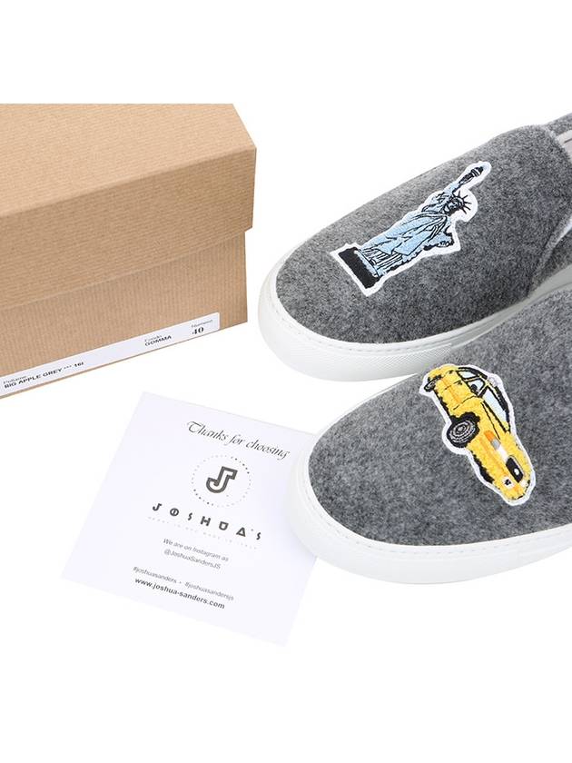 Waffen Slip-On Grey - JOSHUA SANDERS - BALAAN 9