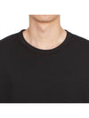 Light Fleece Sweatshirt Black - CP COMPANY - BALAAN 7