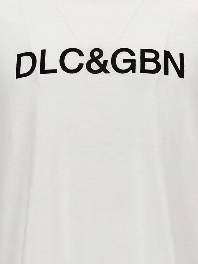 Long Sleeve T-Shirt G8PN9TG7M8FW0800 BIANCOOTTICO - DOLCE&GABBANA - BALAAN 5