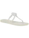 Mini Miller Jelly Flip Flops White - TORY BURCH - BALAAN 4