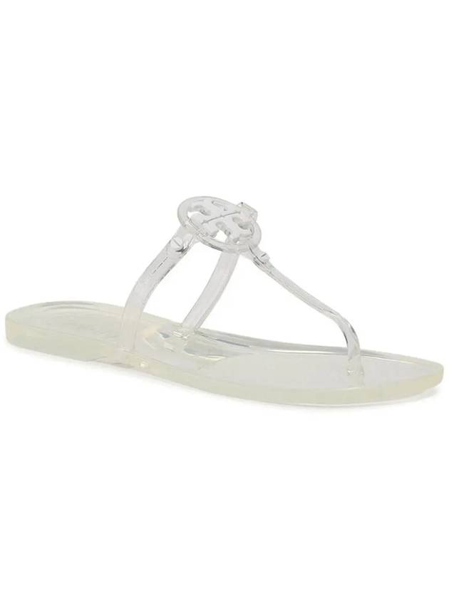 Mini Miller Jelly Flip Flops White - TORY BURCH - BALAAN 4