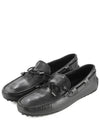 City Gomino Leather Driving Shoes Black - TOD'S - BALAAN 2