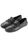 City Gommino Leather Driving Shoes Black - TOD'S - BALAAN 2