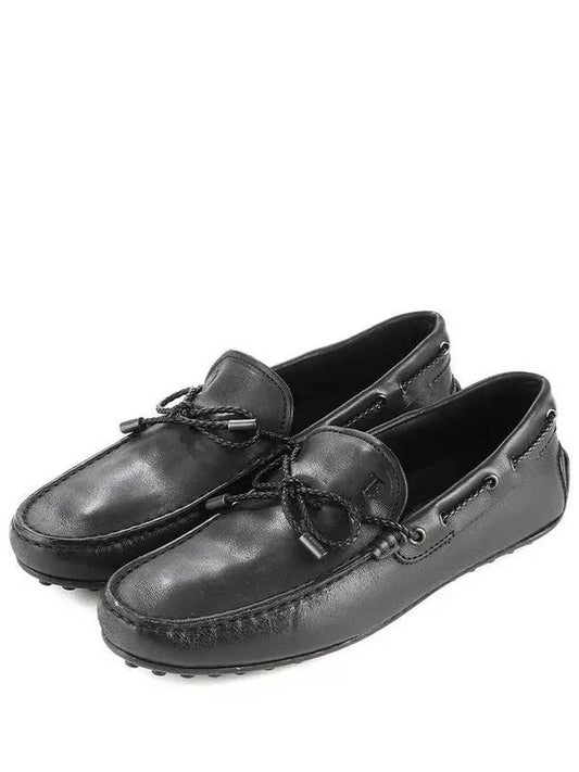 City Gommino Leather Driving Shoes Black - TOD'S - BALAAN 2