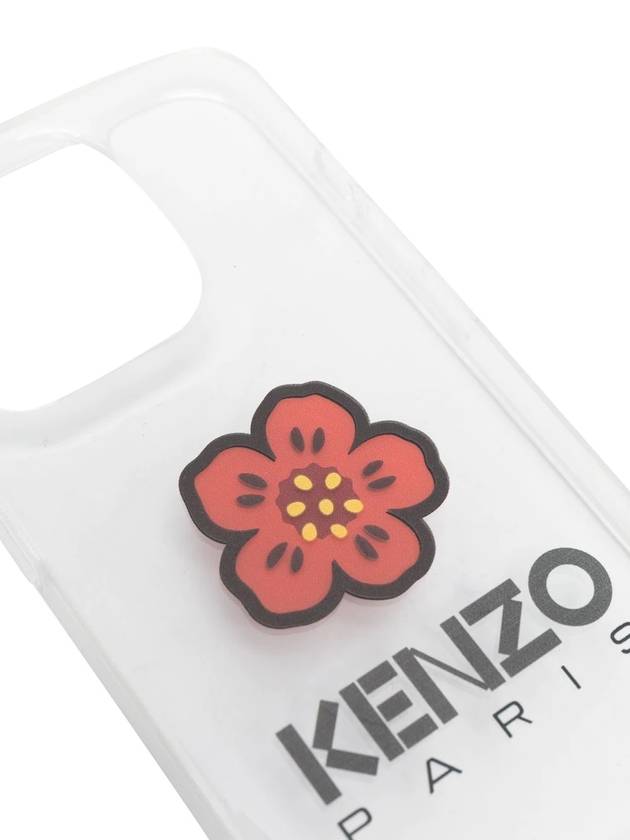 PARIS Boke iPhone 14 Pro Case Coral FD5COI14PRBF 27 - KENZO - BALAAN 4