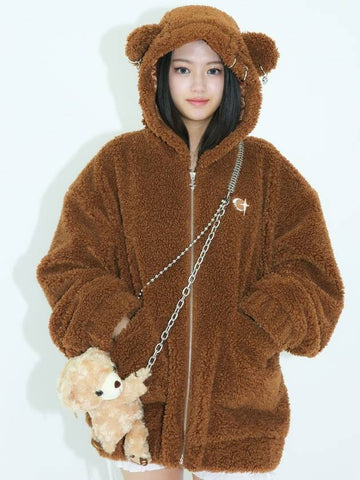 Perc Bear Shearling Brown - CLUT STUDIO - BALAAN 1