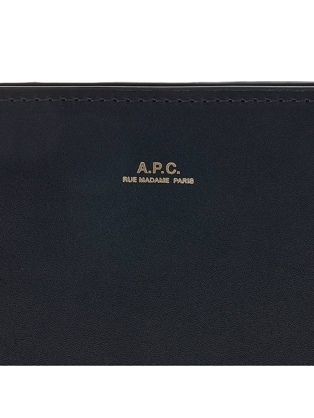 Geneve Smooth Leather New Shoulder Bag Black - A.P.C. - BALAAN 8