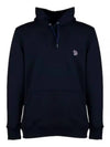 Zebra Patch Cotton Hoodie Black - PAUL SMITH - BALAAN 2