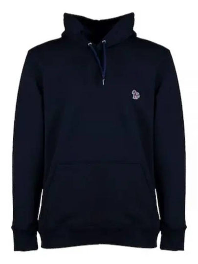 Zebra Patch Cotton Hoodie Black - PAUL SMITH - BALAAN 2