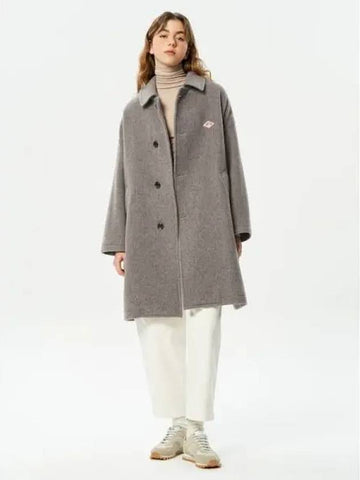 Women s long coat jacket beige domestic product GM0023110310915 - DANTON - BALAAN 1