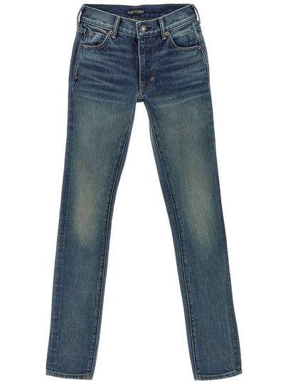 Denim Straight Pants PAD113DEX223HB601 - TOM FORD - BALAAN 2