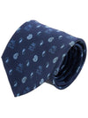 Logo Print Silk Tie 12026 3006 200 - ETRO - BALAAN 1