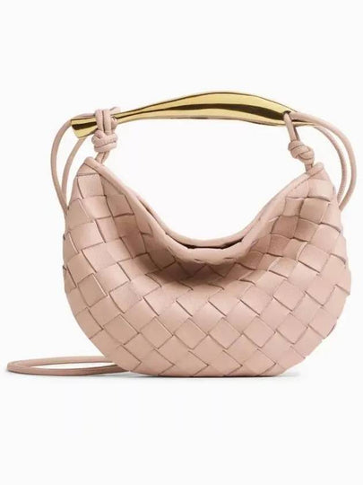 Sardin Intrecciato Mini Tote Bag Lotus - BOTTEGA VENETA - BALAAN 2