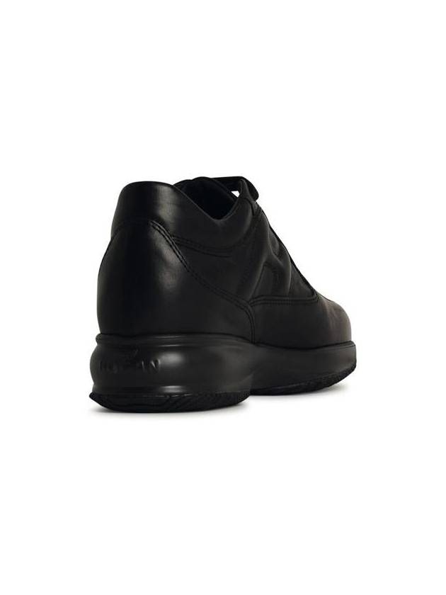 Hogan 'Interactive' Black Leather Sneakers - HOGAN - BALAAN 3