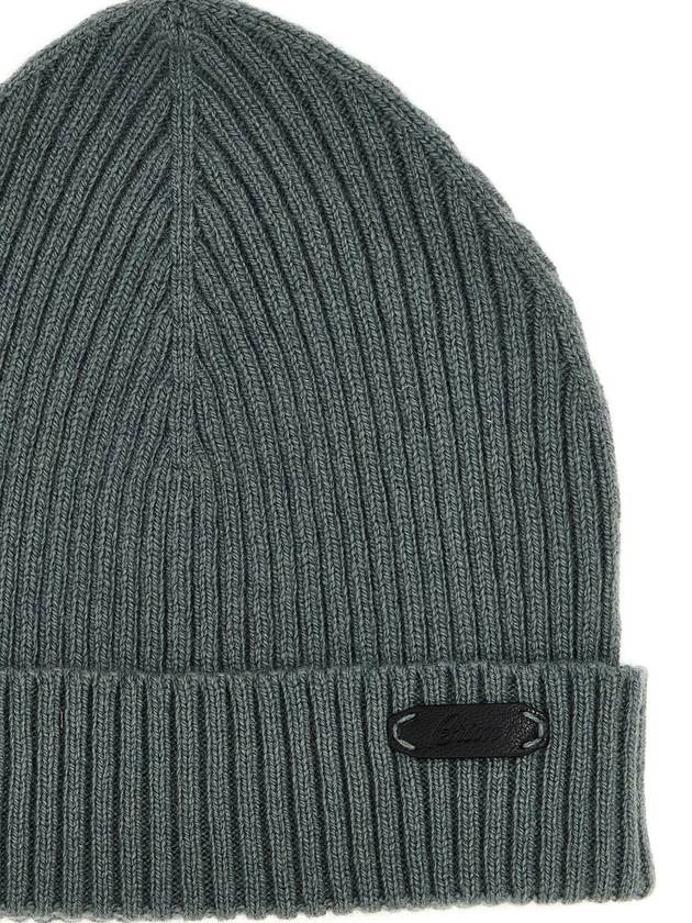 Brioni English Ribbed Beanie - BRIONI - BALAAN 3