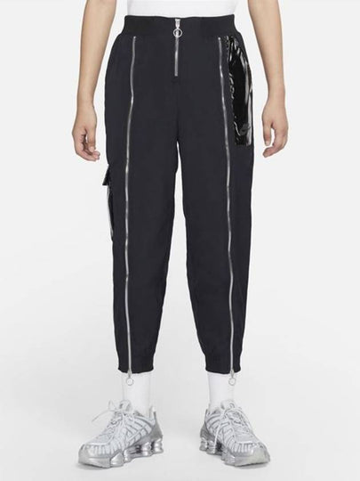 Women's Sportswear Icon Clash Woven Track Pants Black - NIKE - BALAAN 2