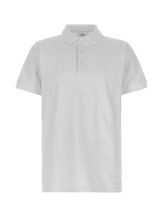 FW 23 24 polo shirt ricamo MJE03ICO228U001 - BALLY - BALAAN 1