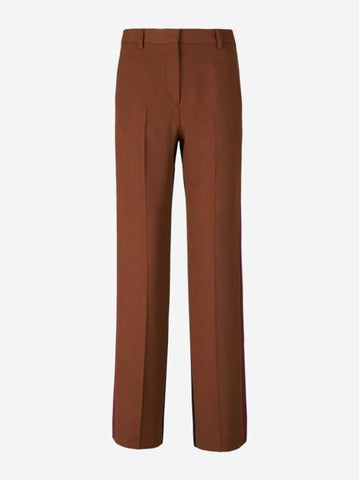 Straight Pants 8065091 A8900 DARK BIRCH BROWN - BURBERRY - BALAAN 1