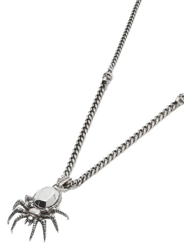 24 F W Spider Silver Necklace 796042 J160N1500 B0011168793 - ALEXANDER MCQUEEN - BALAAN 3