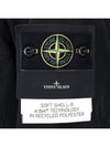 Technology Recycled Polyester Hooded Jacket Black - STONE ISLAND - BALAAN 7