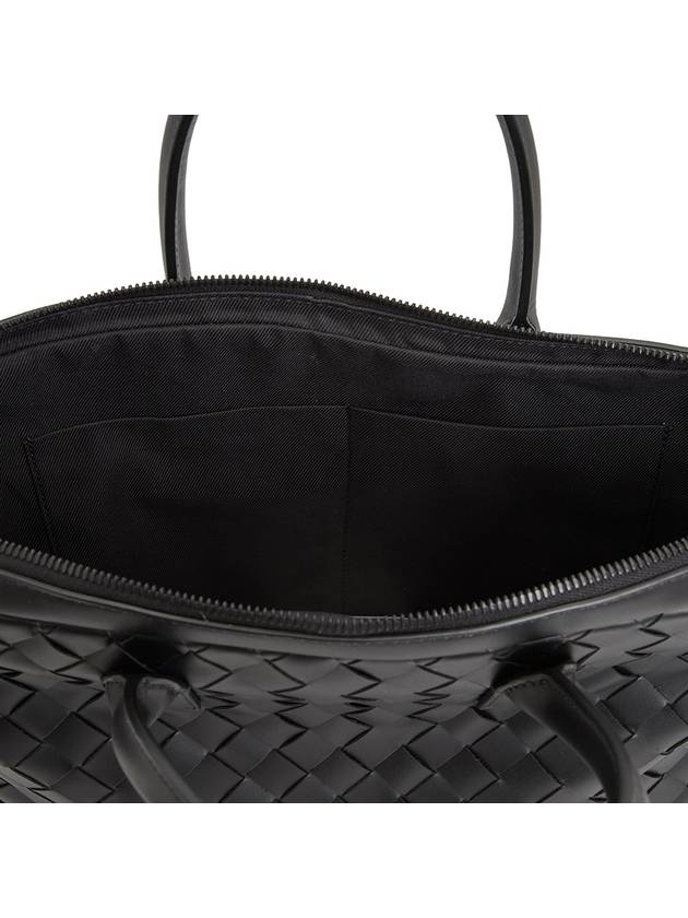 Intrecciato Briefcase Black - BOTTEGA VENETA - BALAAN 8