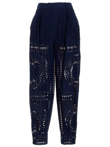 Straight Pants A033316320290 Blue - ALBERTA FERRETTI - BALAAN 1