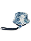 Men's LV Play Monogram Aquagarden Bucket Hat Blue - LOUIS VUITTON - BALAAN 1