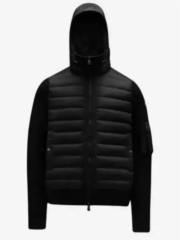 9B50800 A9340 999 Wool padded hoodie 950972 - MONCLER - BALAAN 1