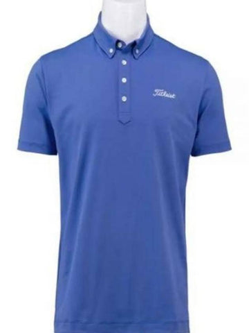 Short Sleeve T Shirt TLPMS900JBL Blue - TITLEIST - BALAAN 1