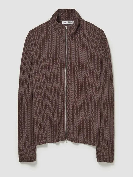 Shrunken jacquard cardigan M2246SI - OUR LEGACY - BALAAN 2