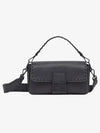 Selleria Regular Baquette Shoulder Bag Black - FENDI - BALAAN 3