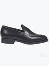 Men's Mocassino Polished Leather Loafers Black - TOD'S - BALAAN 2