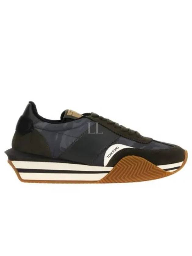 Men's James Low Top Sneakers Black - TOM FORD - BALAAN 2