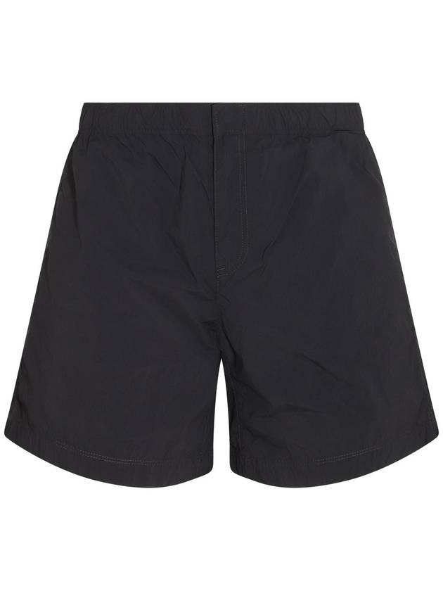 Tactel Stretch Nylon Shorts Black - TEN C - BALAAN 2