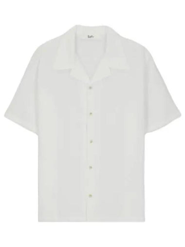 Dalian Short Sleeve Shirt Feather White - SEFR - BALAAN 1