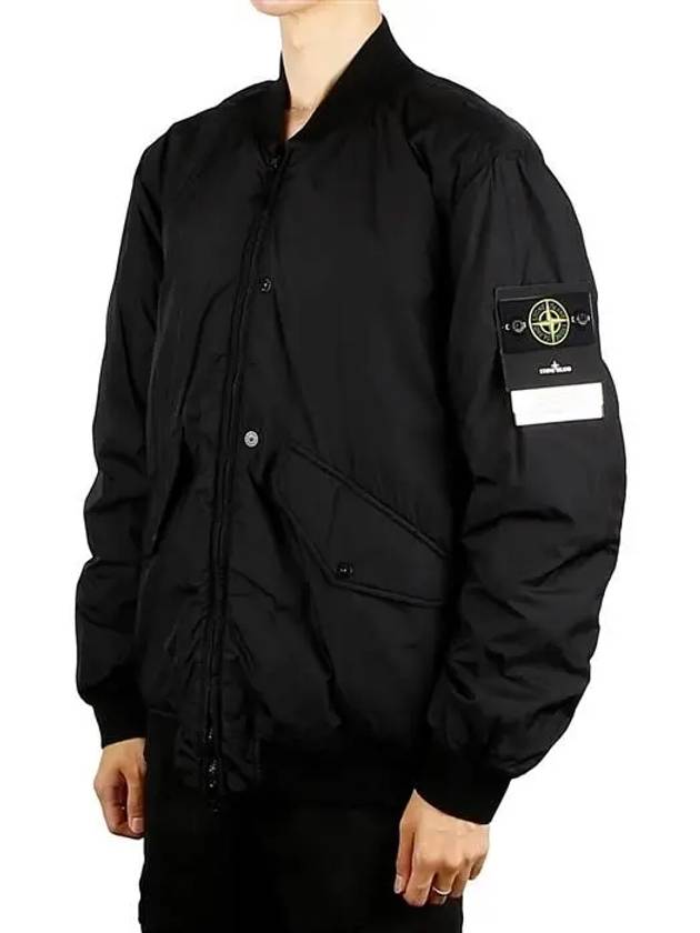 Reps R NY Bomber Jacket Black - STONE ISLAND - BALAAN 2